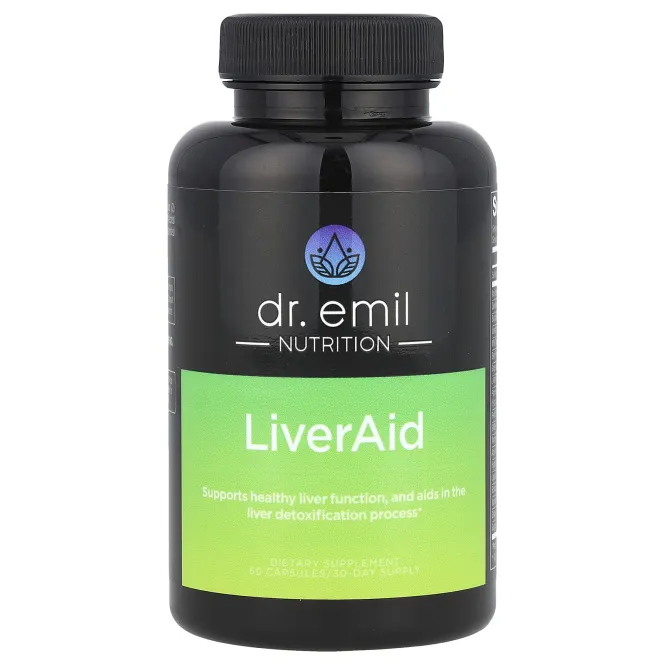 Dr. Emil Nutrition, LiverAid, 60 капсул