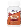 NOW Foods, витамин D3, максимальная эффективность, 50 000 МЕ, 15 капсул