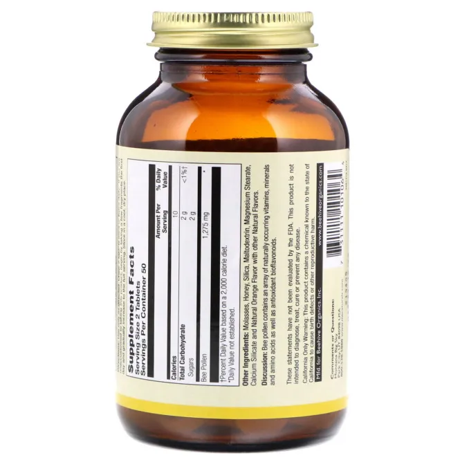 Montana Big Sky     , Bee Pollen, 100 Chewable Tablets