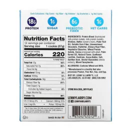 Lenny & Larry's, The BOSS Cookie, шоколадные крошки, 12 штук, 57 г (2 унции)