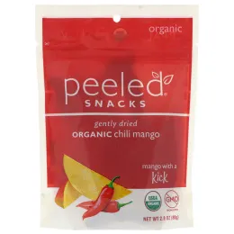 Peeled Snacks, Gently Dried Organic Chili Mango, 2.8 oz (80 g)