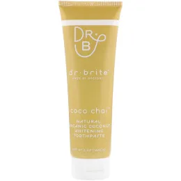 Dr. Brite, Natural Organic Coconut Whitening Toothpaste, Coco Chai, 5 oz (142 g)