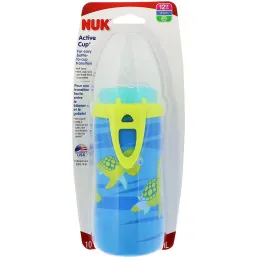NUK, Turtle Active Cup, от 12 месяцев, 1 чашка, 10 унц. (300 мл)