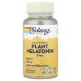 Solaray, растительный мелатонин, 3 мг, 30 вегетарианских капсул