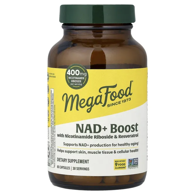 MegaFood, NAD+ Boost, 60 капсул