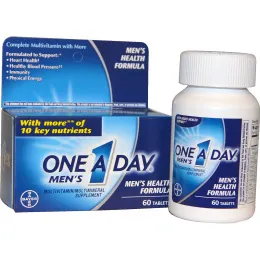 One-A-Day, One A Day Men's, формула здоровья для мужчин, мультивитамины/мультиминералы, 60 таблеток