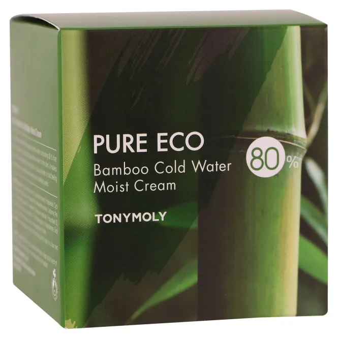 Tony Moly, Pure Eco, бамбуковый увлажнящий крем, 200 мл