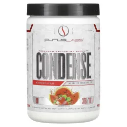 Purus Labs, ConDense, предтренировочный комплекс для повышения выносливости, со вкусом арбуза и клубники, 316 г (11,1 унции)