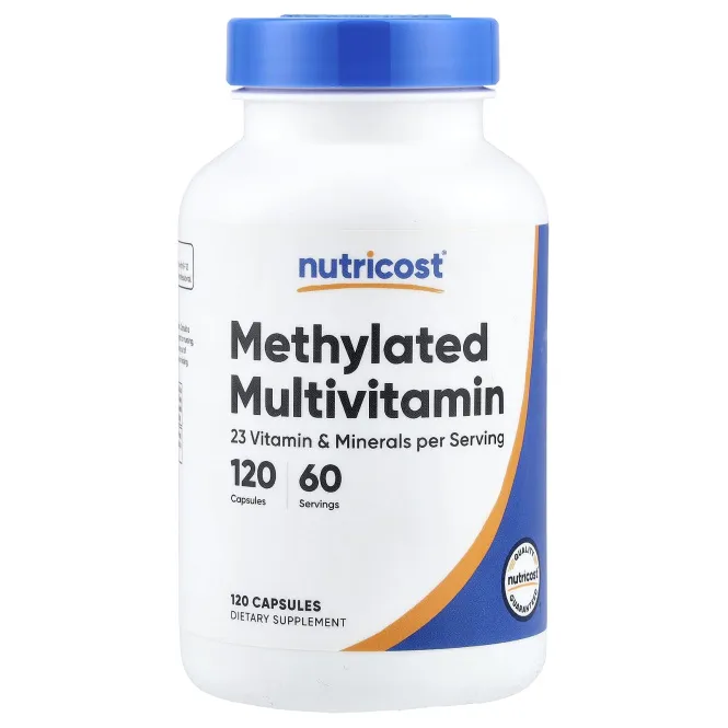 Nutricost, метилированные мультивитамины, 120 капсул