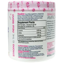 FitMiss, BCAA, женские аминокислоты с разветвленной цепью, синяя малина, 5,29 унций (150 г)