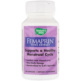 Nature's Way, Фемаприн, экстракт Авраамового дерева, 60 капсул