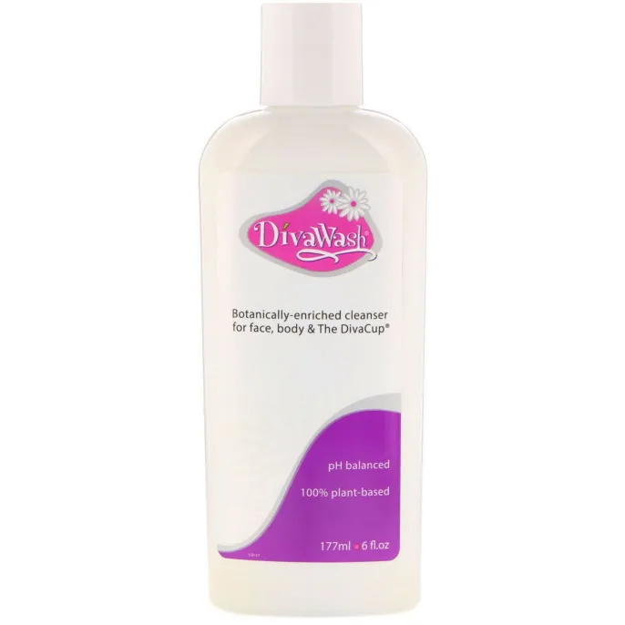 Diva International, DivaWash, 6 fl oz (177 ml)