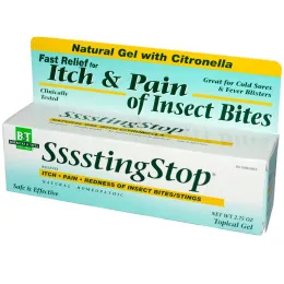 Boericke & Tafel, SssstingStop, натуральный гель с цитронеллой, гель для наружного применения, 2,75 унции
