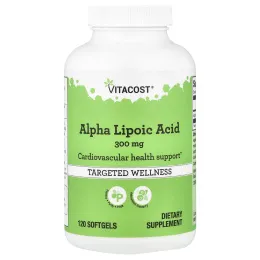Vitacost, Alpha Lipoic Acid, 300 mg, 120 Softgels