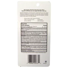 Neutrogena, Wet Skin Kids, твердое средство для загара, SPF 70+, 13 г