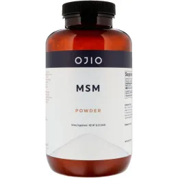 Ojio, Метилсульфонилметан (MSM), порошок, 16 унций (454 г)
