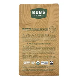 BUBS Naturals, Bubs Brew, The Challenger Single Origin, молотый, средней обжарки, 340 г (12 унций)