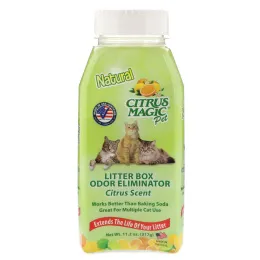 Citrus Magic, Pet, Natural, Litter Box Odor Eliminator, Citrus Scent, 11.2 oz (317 g)