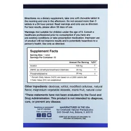 Creekside Natural Therapeutics, Children's Focused Mind Jr, апельсиновый крем, 60 таблеток EZ-Melt