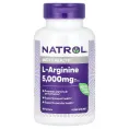 Natrol, L-аргинин, повышенная сила действия, 3000 мг, 90 таблеток (1000 мг в 1 таблетке)