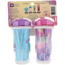 Playtex Baby, Sipsters, Тролли, Возраст 12 месяцев и старше, 2 чашки, По 9 унц. (266 мл) каждая