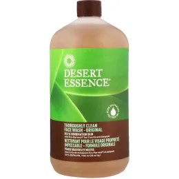 Desert Essence, Thoroughly Clean Face Washc для чистки лица- оригинальный, для жирной и комбинированной кожи, 946 мл