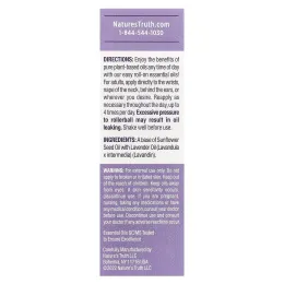 Nature's Truth, Эфирное масло, шариковые шарики для употребления, омолаживающая лаванда, 10 мл (0,33 жидк. унц.)