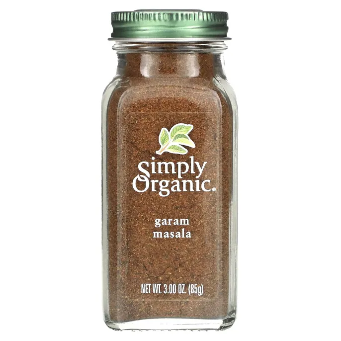 Simply Organic, Гарам масала, 3 унции (85 г)