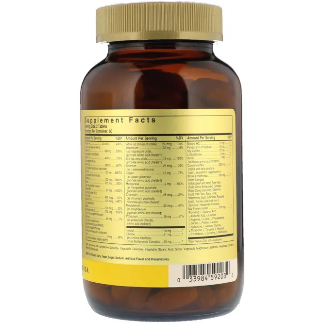 Solgar, Formula VM-2000, Multinutrient Formula, 180 Tablets