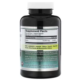 Amazing Nutrition, Биотин, 10 000 мкг, 400 растительных капсул