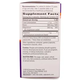 Nature's Way, Альфа Бетик, корица с магнием и биотином, 90 капсул