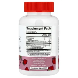 MaryRuth's, Органические жевательные мармеладки для поддержки менструации, клубника, 60 жевательных таблеток