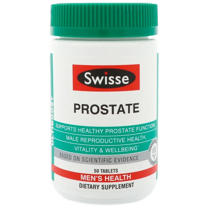 Swisse, Ultiboost для здоровья простаты, 50 таблеток