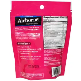 AirBorne, Lozenges, Berry, 20 Individually Wrapped Lozenges