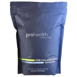 ProHealth Longevity, Пептиды чистого коллагена, без добавок, 600 г