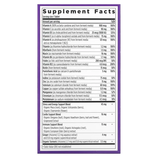 New Chapter Мультивитамины для мужчин ONE DAILY, 48 таблеток