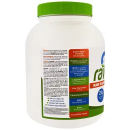 RawFusion, Гибридный протеин растительного происхождения, стручок ванили, 65.3 унции (1854 г)