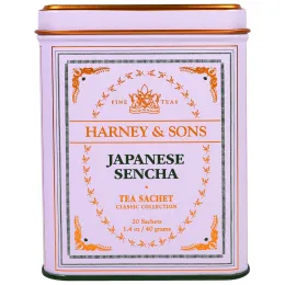 Harney & Sons, Японский Чай Сенча в Пакетиках, 20 штук, по 1,4 унции (40 г)