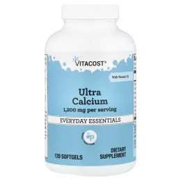 Vitacost, Ultra кальций с витамином D3, 120 капсул