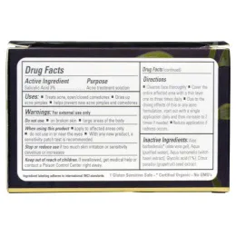 DeVita, Натуральное средство по уходу за кожей, тампоны от угрей, 2 унции (60 г)