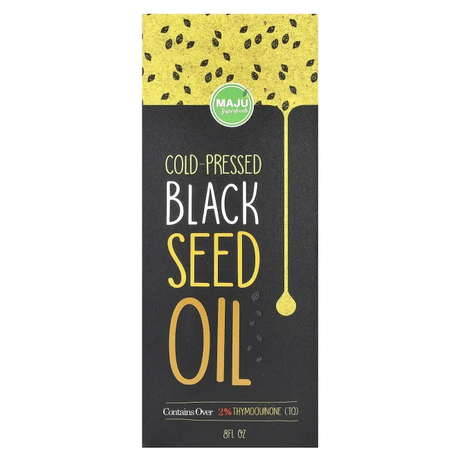 Maju Superfoods, Масло черного тмина холодного отжима, 8 жидк. унц.