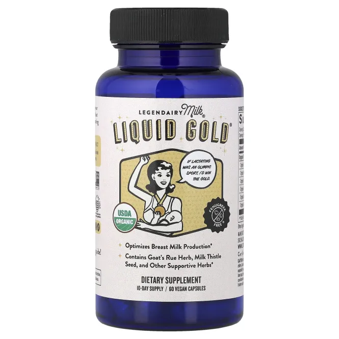 Legendairy Milk, Liquid Gold®, 60 веганских капсул