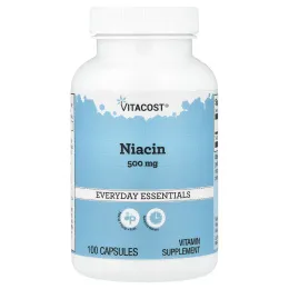 Vitacost, Niacin, 500 mg, 100 Capsules