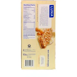 Clif Bar, Луна, цельный питательный батончик для женщин, белый шоколад и макадамия, 15 батончиков, по 1,69 унции (48 г) каждый