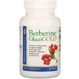 Dr. Whitaker, Berberine + GlucoGOLD, 90 Tablets