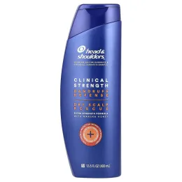 Head & Shoulders, Clinical Strength, шампунь от перхоти, средство для сухой кожи головы, 400 мл (13,5 жидк. унц.)