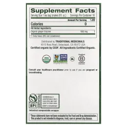 Traditional Medicinals, Органический имбирь, без кофеина, 16 чайных пакетиков, 24 г (0,85 унции)