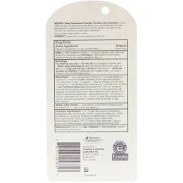 Aveeno, Солнцезащитный детский крем для лица широкого спектра с SPF 50 в форме стика, 0.5 унций (14 g)