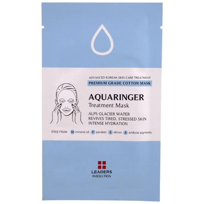 Leaders, Aquaringer Treatment Mask, 1 Mask