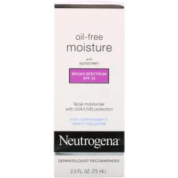 Neutrogena, Увлажняющий крем для лица с защитой от УФА/УФВ, без масла, фактор защиты от солнца (SPF) 35, 2,5 ж. унц. (73 мл)